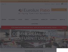 Tablet Screenshot of euroluxpatio.com